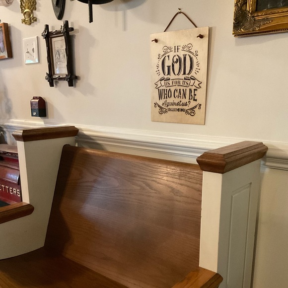 🕊🇺🇸Romans 8:13 Scripture Verse Hand Burned & Ready To Hang Wood Sign! - Picture 2 of 11